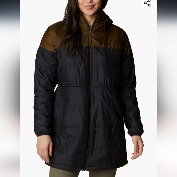 Columbia Women's Flash Challenger Sherpa Lined Long Jacket - Picture 1 of 6